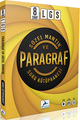 Paraf Yayınları 8. Sınıf Sözel Mantık Ve Paragraf Soru Kütüphanesi - 1
