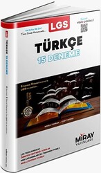 Miray Yayınları 8. Sınıf Türkçe 15 Deneme - 1