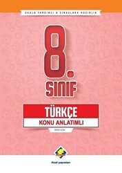 Final Yayınları 8. Sınıf Türkçe Konu Anlatımlı - 1