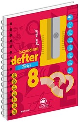 Çanta Yayınları 8. Sınıf Türkçe Okula Yardımcı Kazandıran Defter - 1