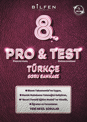 Bilfen Yayıncılık 8. Sınıf Türkçe ProTest Soru Bankası - 1