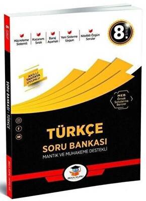 Zeka Küpü Yayınları 8. Sınıf Türkçe Soru Bankası - 1