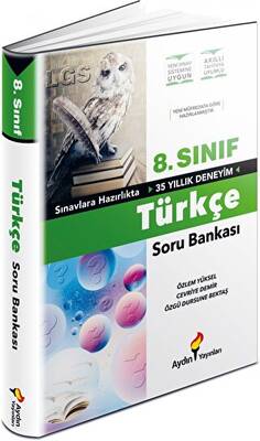 Aydın Yayınları 8. Sınıf Türkçe Soru Bankası - 1