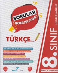 Pruva Akademi 8. Sınıf Türkçe Sorular Konuşuyor Soru Bankası - 1
