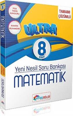 Köşebilgi Yayınları 8. Sınıf Ultra Matematik Çözümlü Soru Bankası - 1