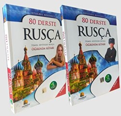 80 Derste Rusça Temel Seviyede Öğrenim Kitabı 2 Cilt - 1