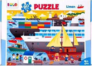 80 Parça Yer Puzzle – Liman - 1