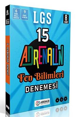 Adrenalin Yayınları 8. Sınıf Fen Bilimleri 15 Li Branş Denemesi - 1