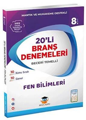 Zeka Küpü Yayınları 8. Sınıf LGS Fen Bilimleri 20 Deneme - 1