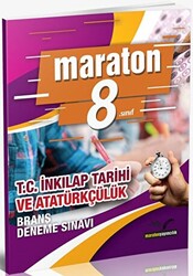 Maraton Yayıncılık 8. Sınıf LGS İnkılap Tarihi ve Atatürkçülük Branş Deneme Maraton Yayınları - 1