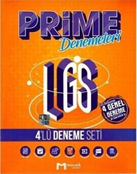 Mozaik Yayınları 8. Sınıf LGS Prime 4`lü Deneme Seti - 1