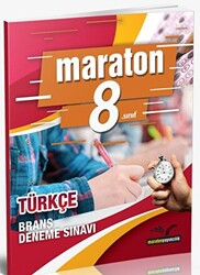 Maraton Yayıncılık 8. Sınıf LGS Türkçe Branş Deneme Maraton Yayınları - 1