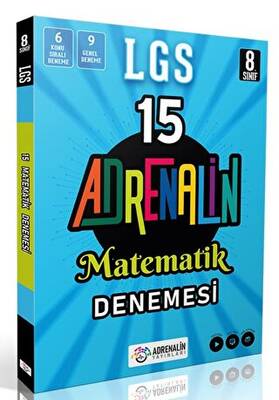 Adrenalin Yayınları 8. Sınıf Matematik 15 Li Branş Denemesi - 1