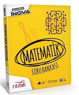 Ritmik Yayınları 8. Sınıf Matematik Süper İnova Soru Bankası - 1