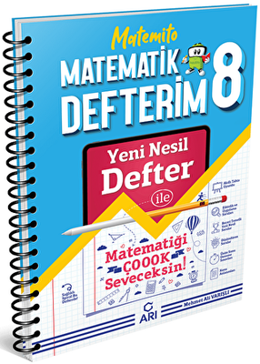 Arı Yayıncılık 8. Sınıf Matemito Matematik Defterim - 1