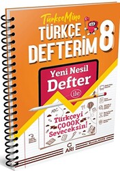 Arı Yayıncılık 8. Sınıf Türkçemino Türkçe Defterim - 1