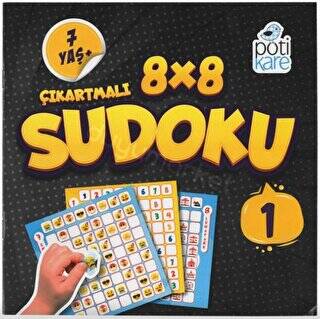 8x8 Çıkartmalı Sudoku 1 - 1