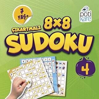 8X8 Çıkartmalı Sudoku 7+ 4 - 1