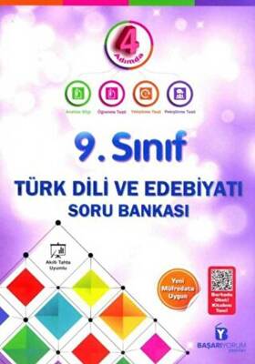Başarıyorum Yayınları 9. Sınıf 4 Adımda Türk Dili ve Edebiyatı Soru Bankası - 1