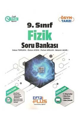 Çap Yayınları 9. Sınıf Anadolu Lisesi Fizik Plus Soru Bankası - 1