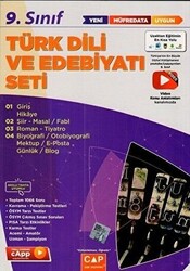 Çap Yayınları 9. Sınıf Anadolu Türk Dili Edebiyatı Set 2022 - 1