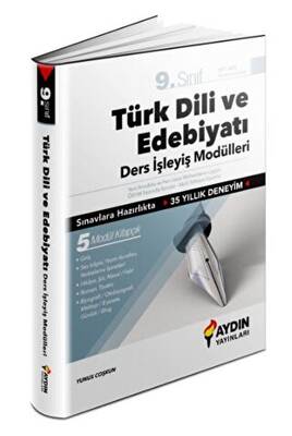 Aydın Yayınları 9. Sınıf Aydın Türk Dili ve Edebiyatı Ders İşleyiş Modülleri - 1