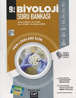 Çap Yayınları 9. Sınıf Fen Lisesi Biyoloji Soru Bankası - 1