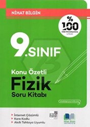 Nihat Bilgin Yayınları 9. Sınıf Fizik Soru Kitabı - 1