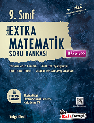 Kafa Dengi Yayınları 9. Sınıf Matematik Extra Soru Bankası - 1
