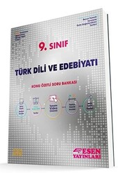 Esen Yayınları 9. Sınıf Türk Dili ve Edebiyatı Konu Özetli Soru Bankası - 1