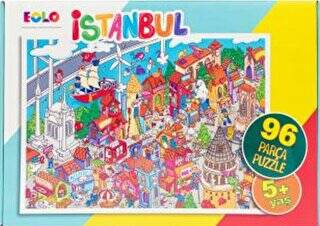 96 Parça Yer Puzzle – İstanbul - 1