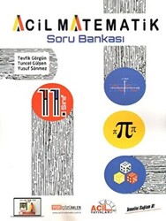 Acil Yayınları 11. Sınıf Acil Matematik Soru Bankası - 1