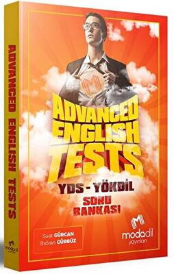Modadil Yayınları Advanced English Tests YDS - YÖKDİL Soru Bankası - 1