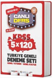 Akademi Denizi Yayıncılık KPSS Lise Ön Lisans Türkiye Geneli 5x120 Deneme Seti - 1
