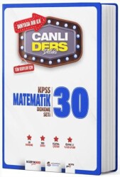 Akademi Denizi Yayıncılık KPSS Matematik Canlı Ders 30`lu Deneme Seti - 1