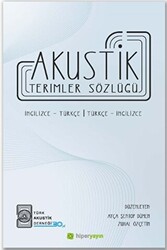 Akustik Terimler Sözlüğü - 1