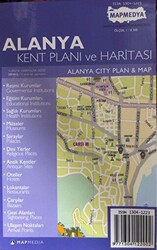 Alanya Kent Planı ve Haritası - Alanya City Plan & Map - 1