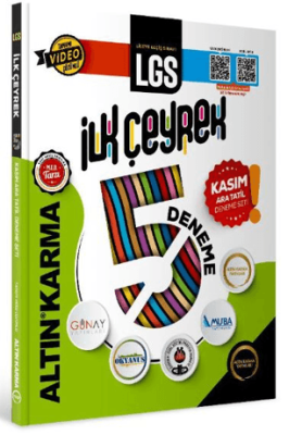 2025 LGS İlk Çeyrek 5 Farklı Yayın 5 Farklı Deneme Sınavı Video Çözümlü - 1