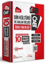 Anamorfik Yayınları 2024 ÖABT Din Kültürü ve Ahlak Bilgisi Öğretmenliği Türkiye Geneli 10 Deneme Dijital Çözümlü - 1