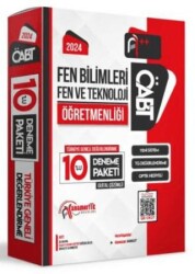Anamorfik Yayınları 2024 ÖABT Fen Bilimleri Öğretmenliği Türkiye Geneli 10 Deneme Dijital Çözümlü - 1