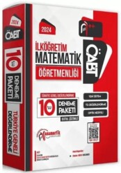 Anamorfik Yayınları 2024 ÖABT İlköğretim Matematik Öğretmenliği Türkiye Geneli 10 Deneme Dijital Çözümlü - 1