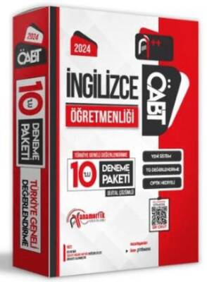 Anamorfik Yayınları 2024 ÖABT İngilizce Öğretmenliği Türkiye Geneli 10 Deneme Dijital Çözümlü - 1