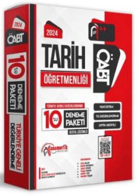 Anamorfik Yayınları 2024 ÖABT Tarih Öğretmenliği Türkiye Geneli 10 Deneme Dijital Çözümlü - 1