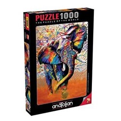 Anatolian Puzzle 1000 Parça Afrika Renkleri - 1