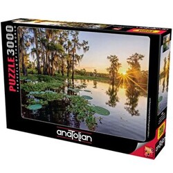 Anatolian Puzzle Duck Lake Günbatımı 3000 Parça Puzzle 4925 - 1