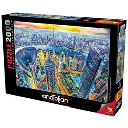 Anatolian Puzzle Şanghay 2000 Parça Puzzle 3962 - 1