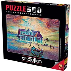 Anatolian Puzzle Tatil Evi 500 Parça Puzzle 3626 - 1