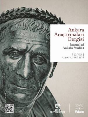 Ankara Araştırmaları Dergisi Cilt: 2 Sayı: 1 - Journal of Ankara Studies - 1