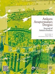 Ankara Araştırmaları Dergisi Cilt: 6 Sayı: 1 Haziran 2018 - 1