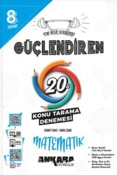Ankara Yayıncılık 8.⁠ ⁠Sınıf Güçlendiren Matematik 20`li Konu Tarama Denemesi - 1